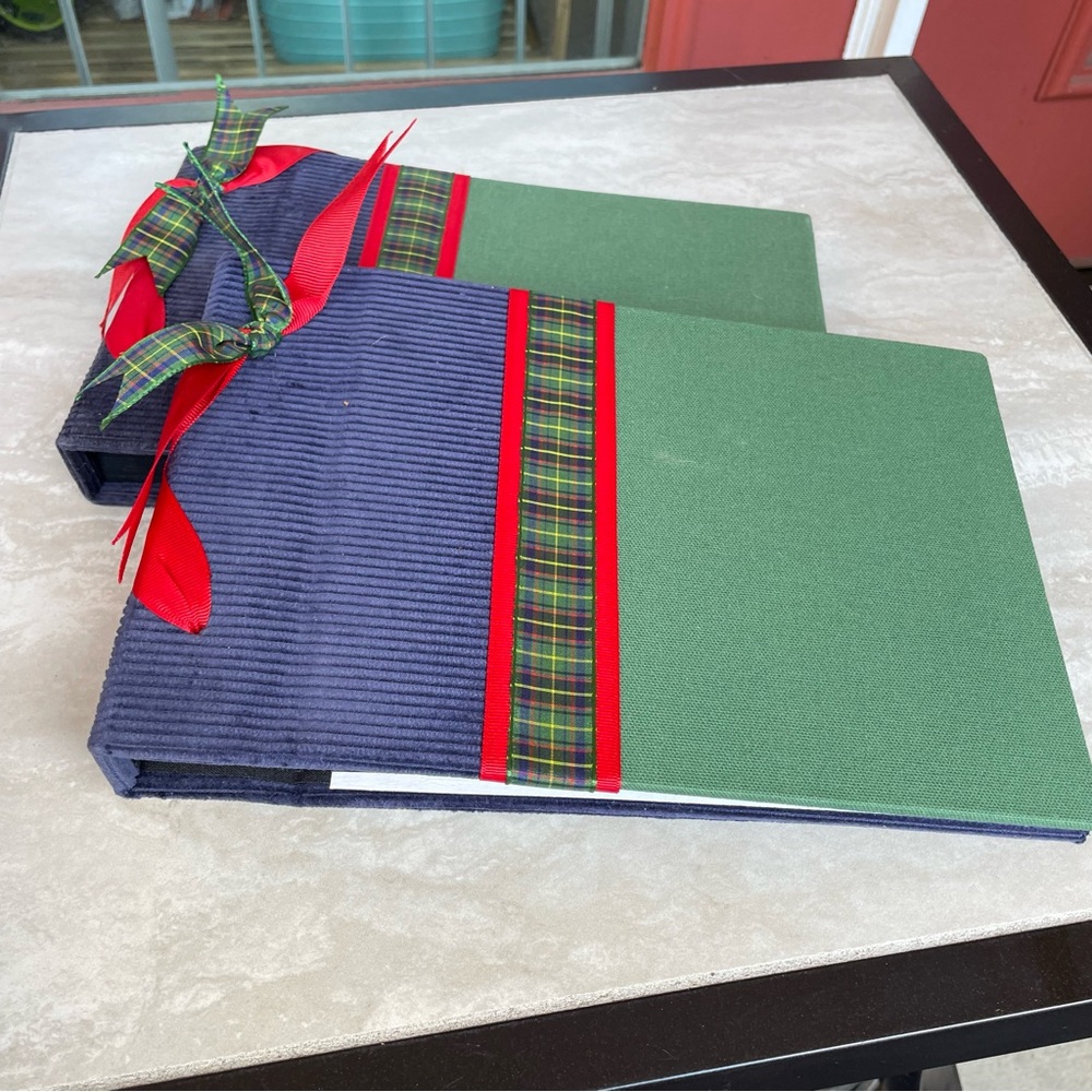 Molly West Handbound Books - two New